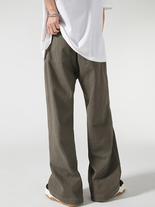 Stylish Comfortable Wide-Legged Loose Loose Jeans Product Image