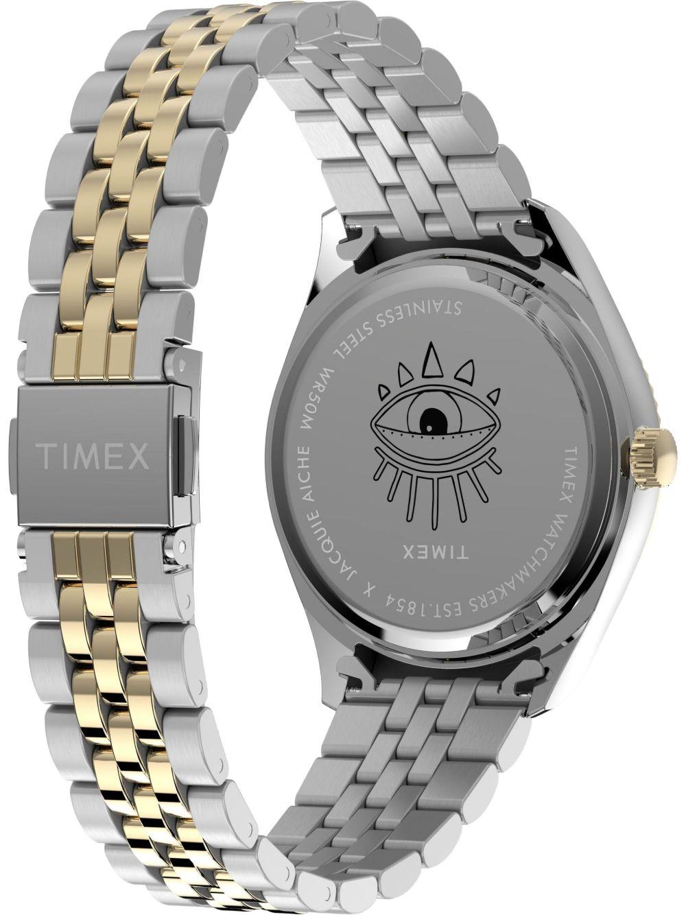 x Jacquie Aiche stainless steel eye dial 38mm Product Image