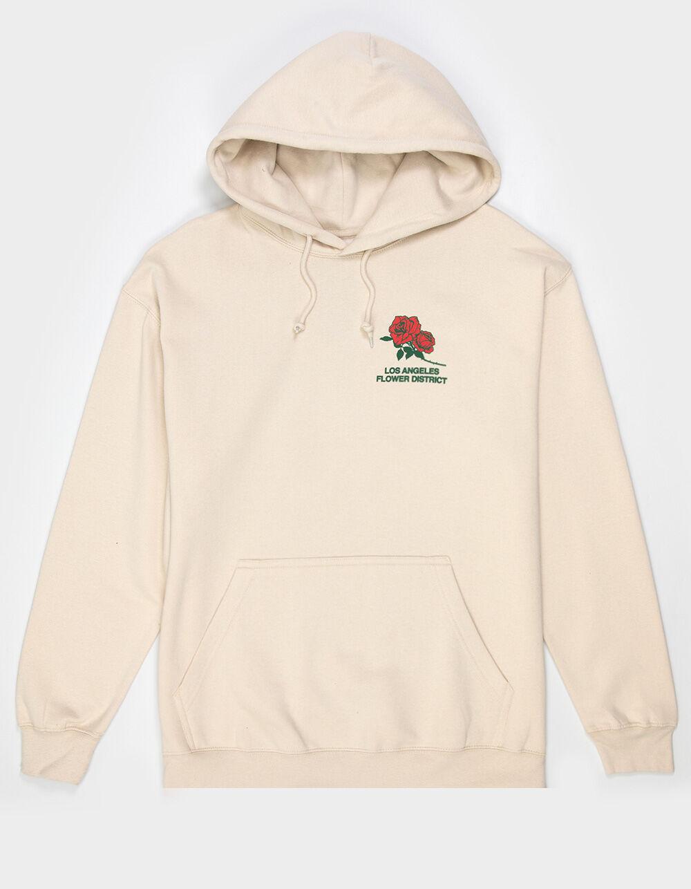 YOUNG & RECKLESS Flower District Mens Hoodie - CREAM Product Image