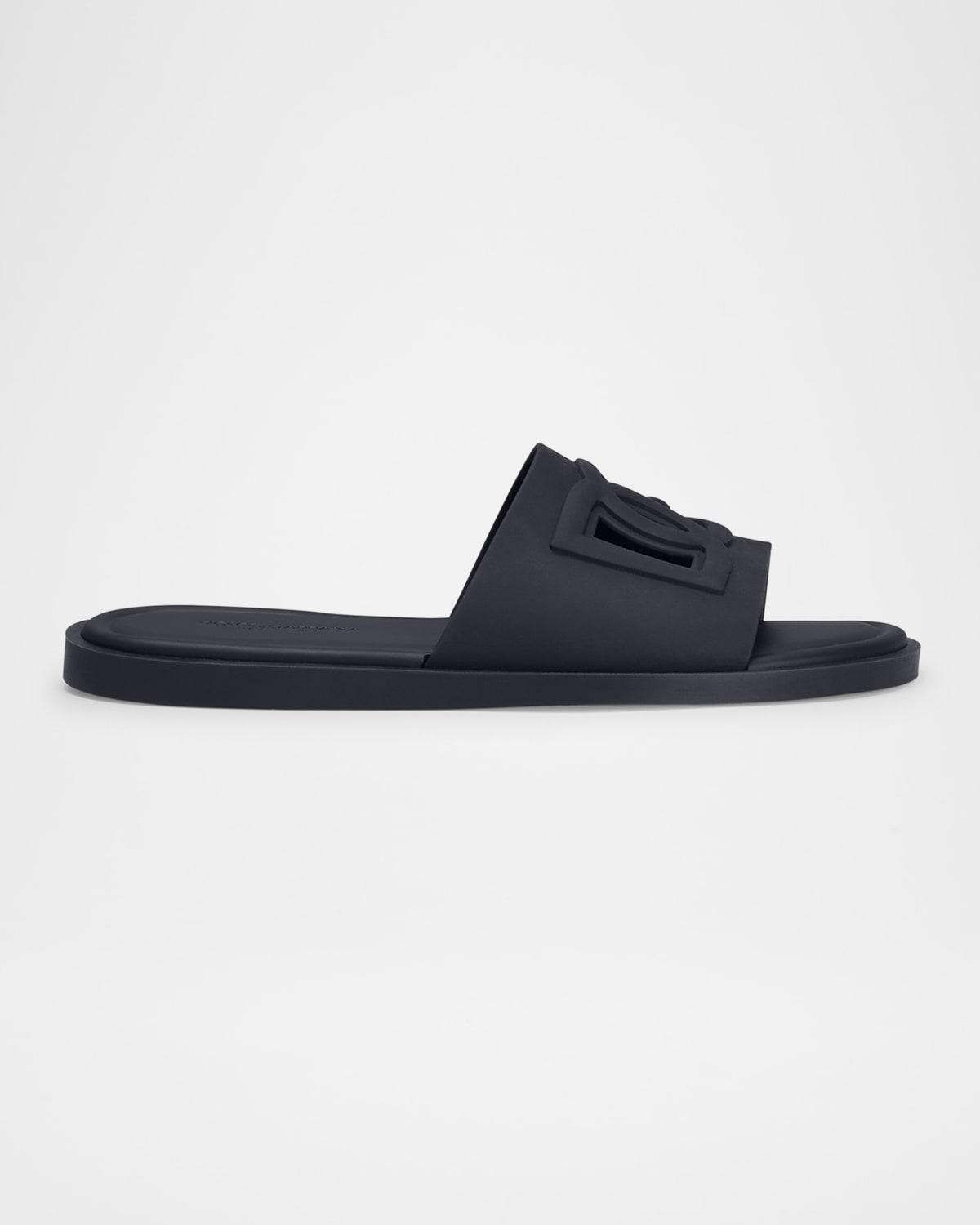 Men's Rubber Beachwear Pool Slides Product Image