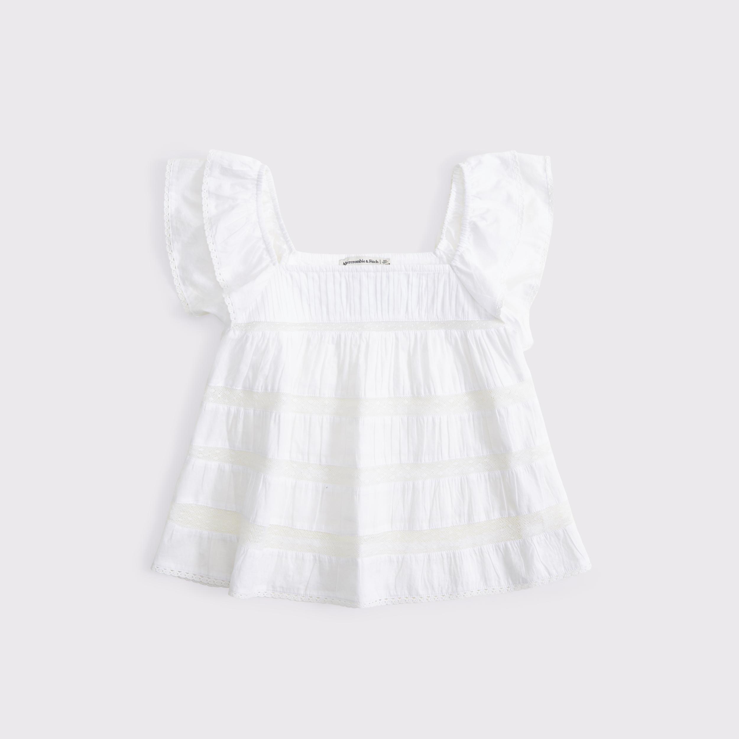 Ruffle Babydoll Top Product Image