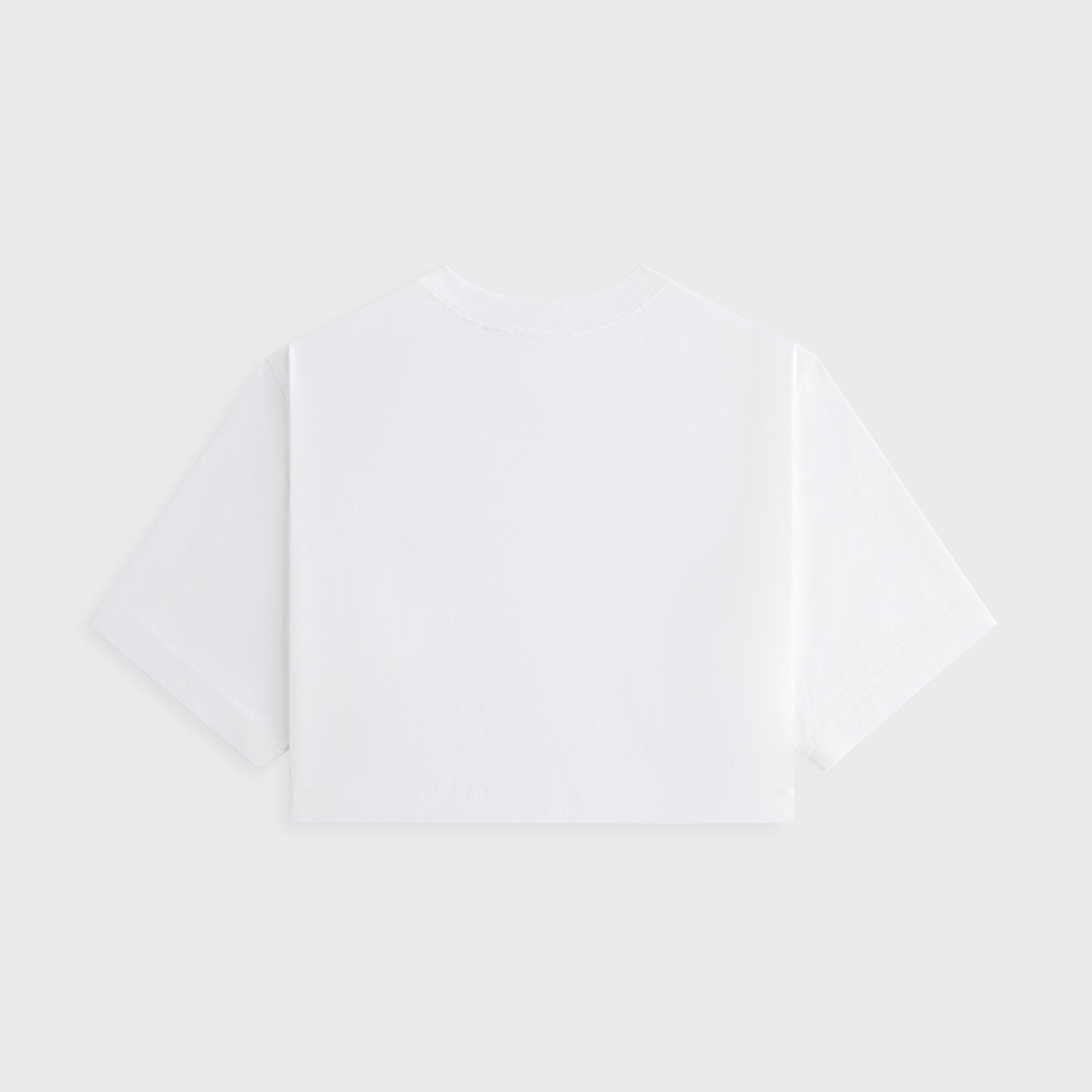 Kith Women Fei Cropped Tee - White Female Product Image