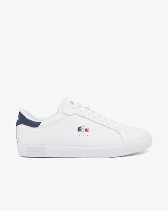 Men's Powercourt Leather Sneakers Product Image