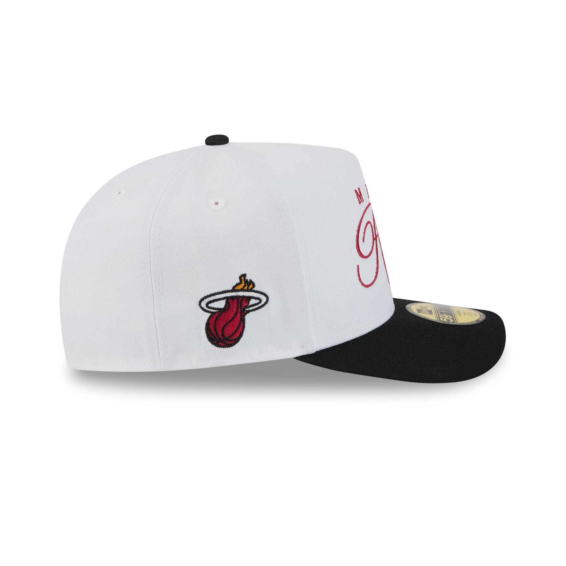Miami Heat 2025 Draft 59FIFTY A-Frame Fitted Hat Male Product Image