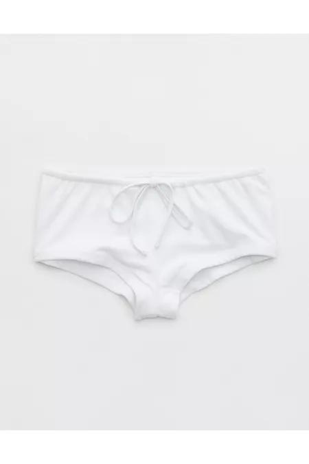 Aerie Terry Boyshort Cheeky Bikini Bottom Women's Product Image