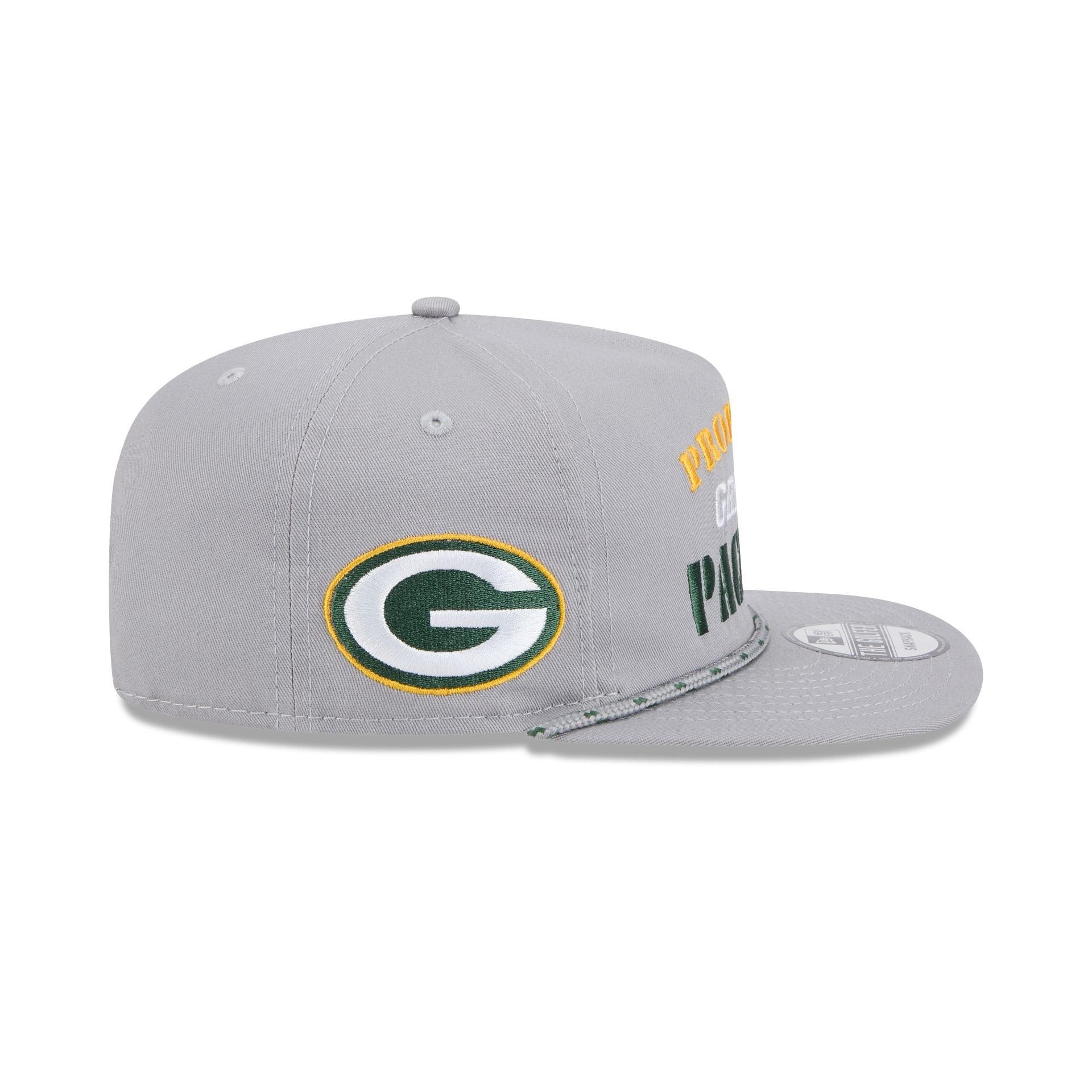 Green Bay Packers Vintage Gray Rope Golfer Hat Male Product Image