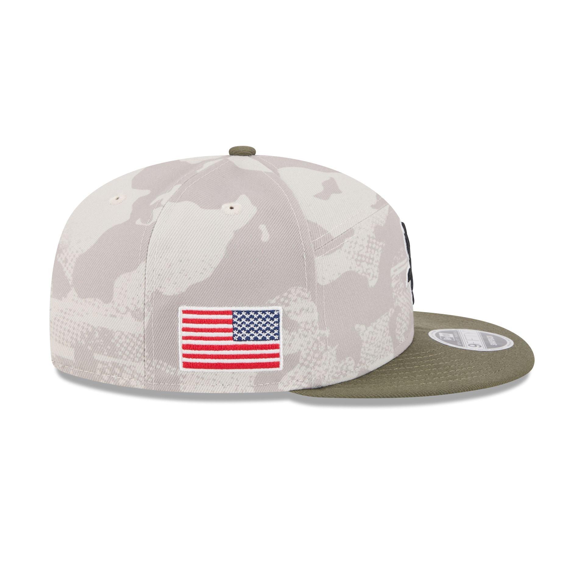 Arizona Diamondbacks Armed Forces Day 2025 Split Panel 9FIFTY Snapback Hat Male Product Image