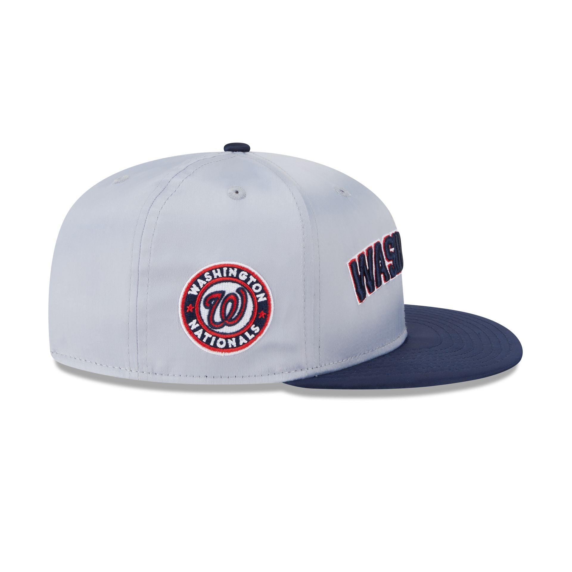 Washington Nationals Satin Pin 9FIFTY Snapback Hat Male Product Image