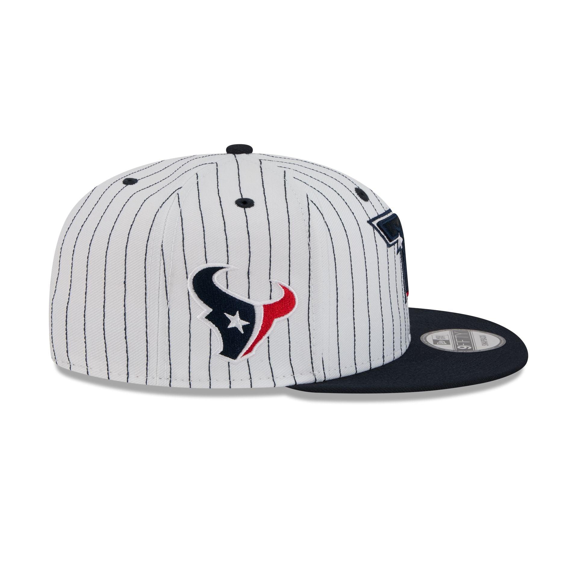 Houston Texans Deceptor Pinstripe 9FIFTY Snapback Hat Male Product Image