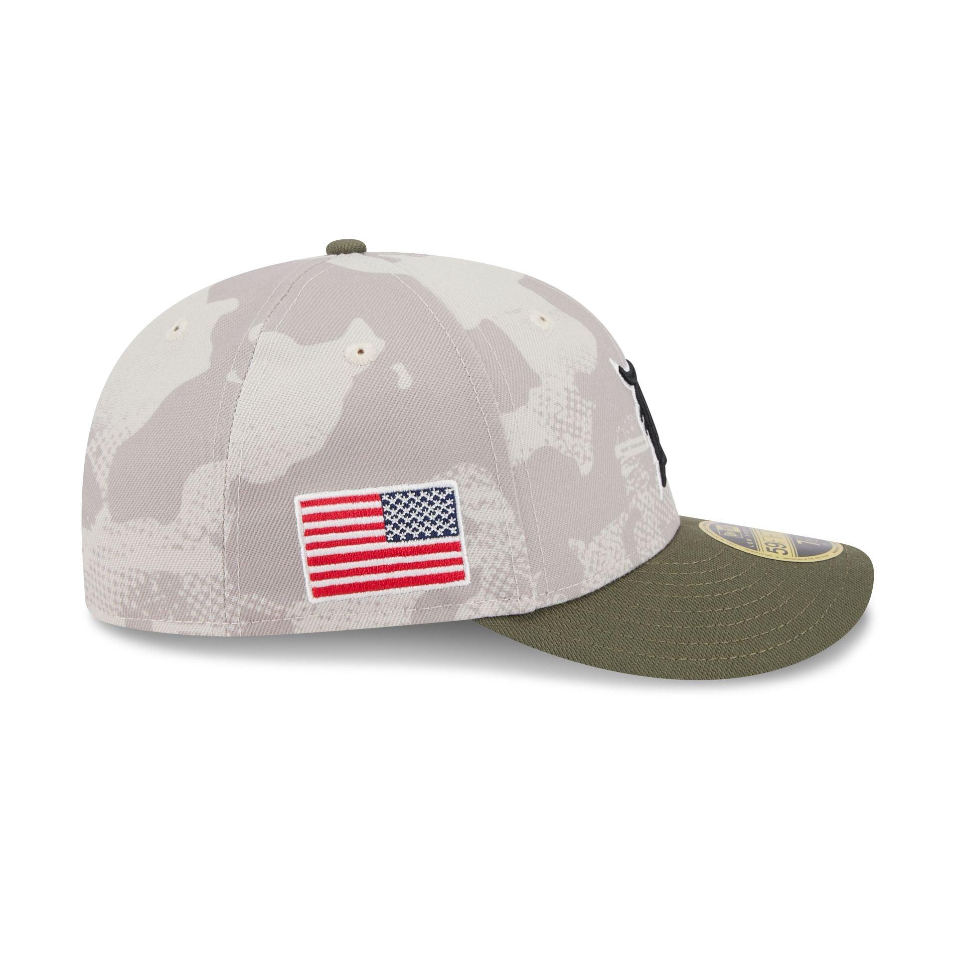 Detroit Tigers Armed Forces Day 2025 Low Profile 59FIFTY Fitted Hat Male Product Image