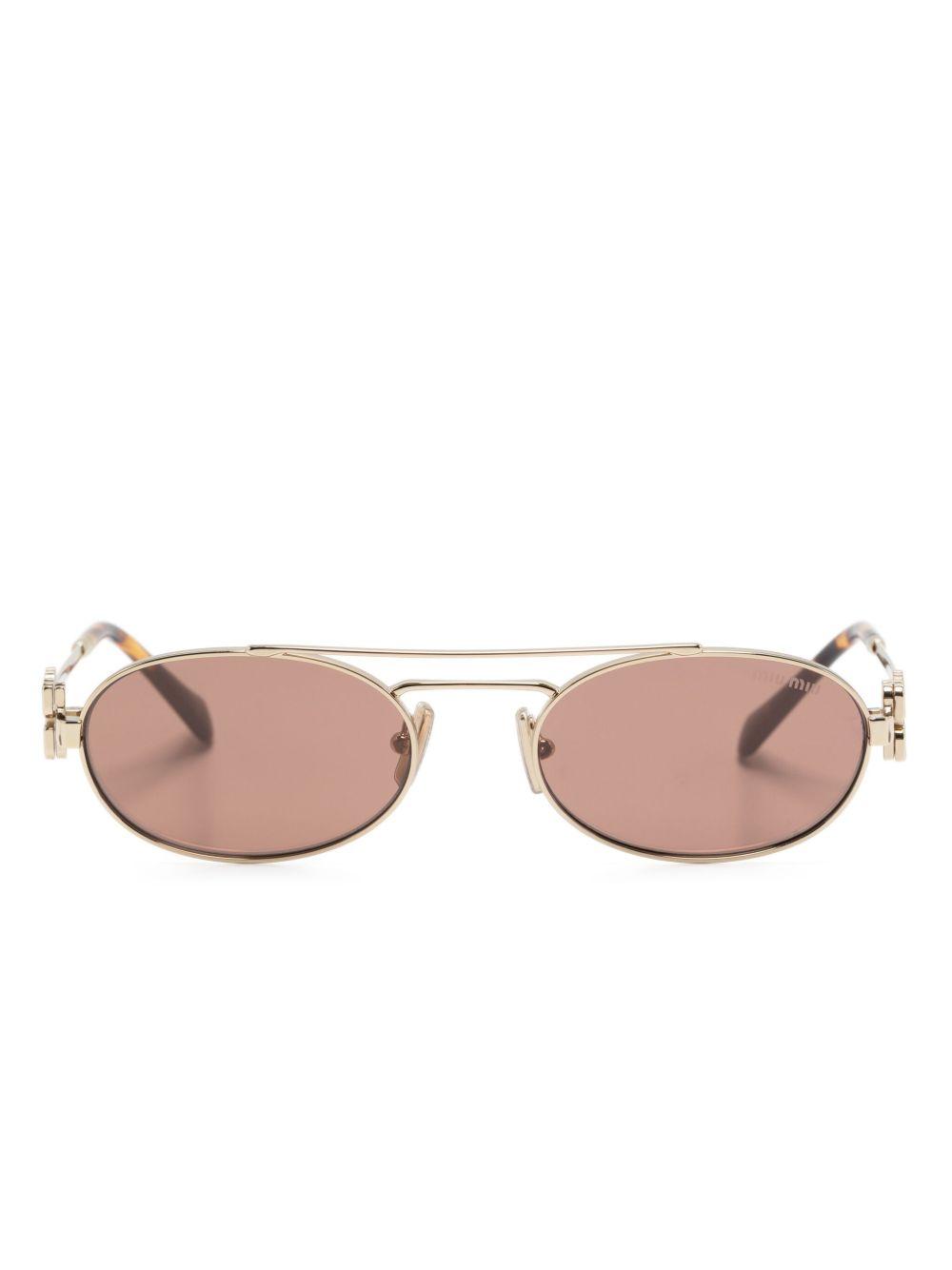 oval-frame sunglasses Product Image