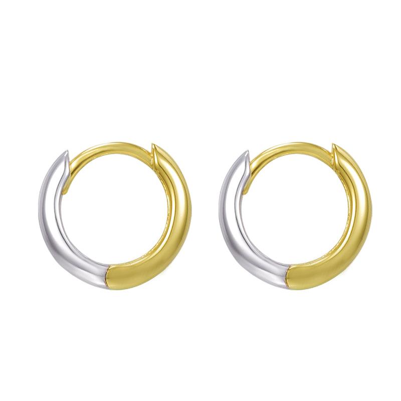 Two Tone Earrings Product Image