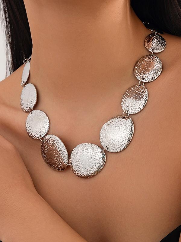 Geometric Tasseled Drop Earrings Necklaces Accessories Product Image