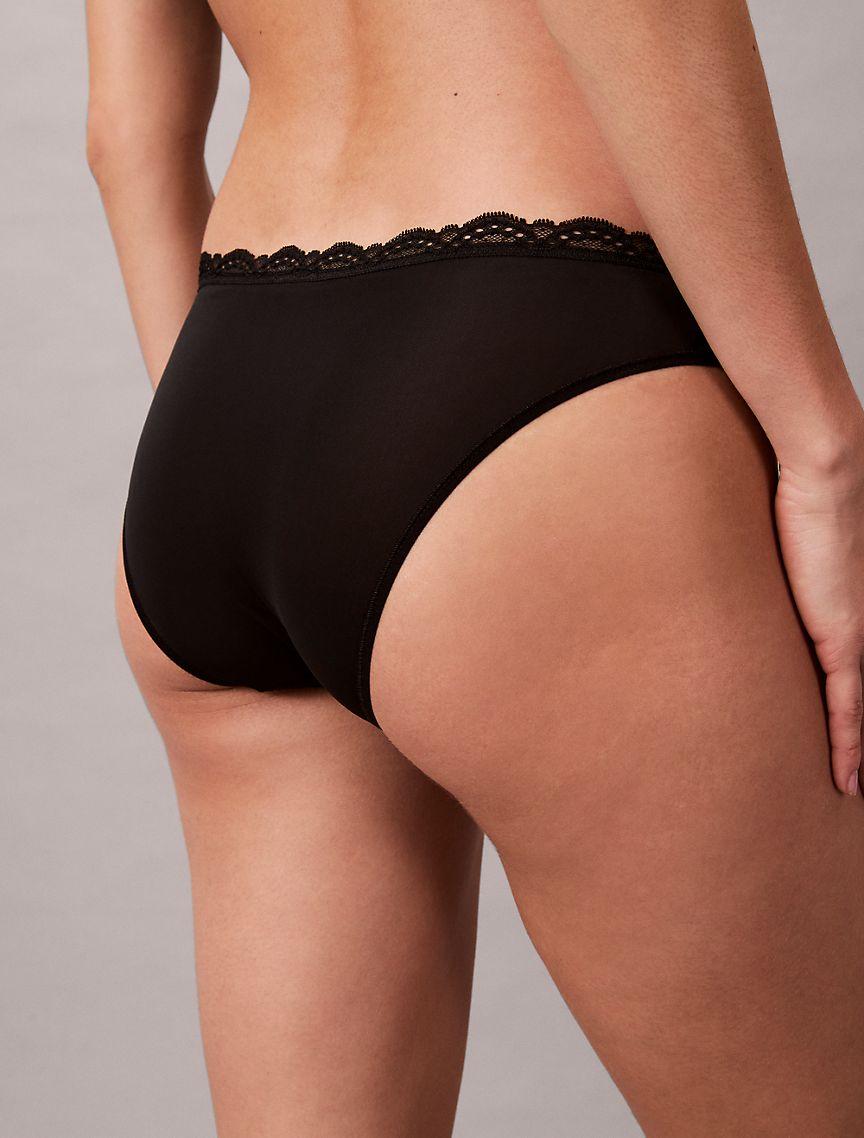 Microfiber Stretch with Lace Bikini Product Image