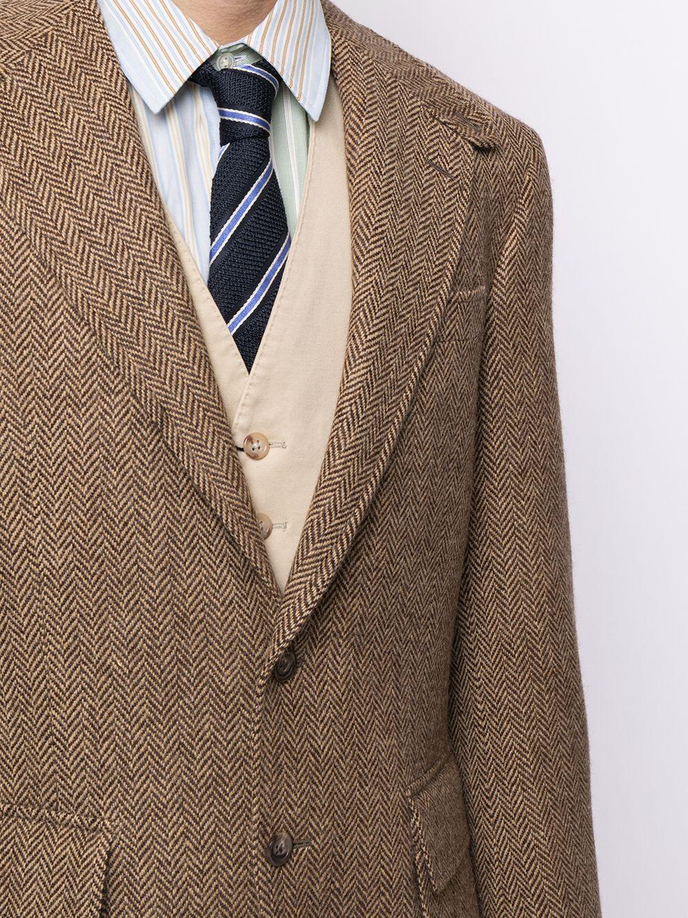 herringbone-pattern sport coat Product Image