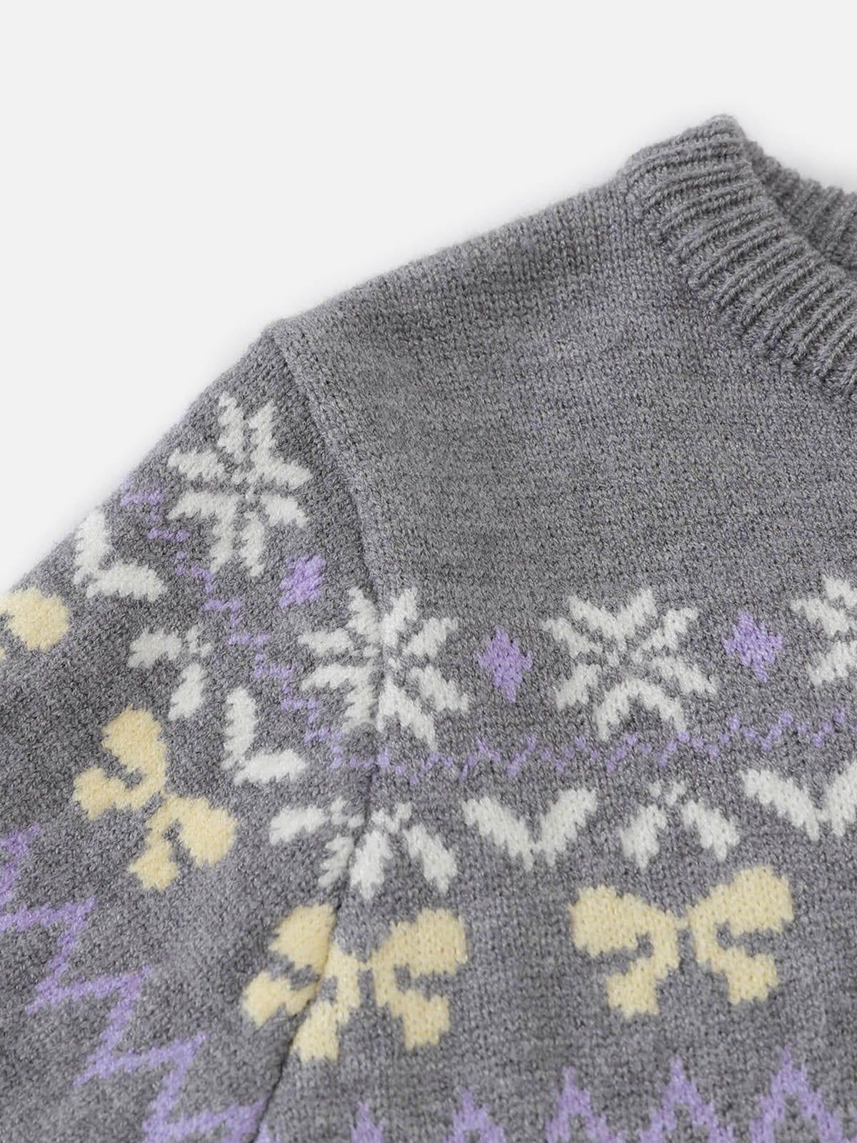 Aelfric Eden Fair Isle Graphic Knit Tee Female Product Image