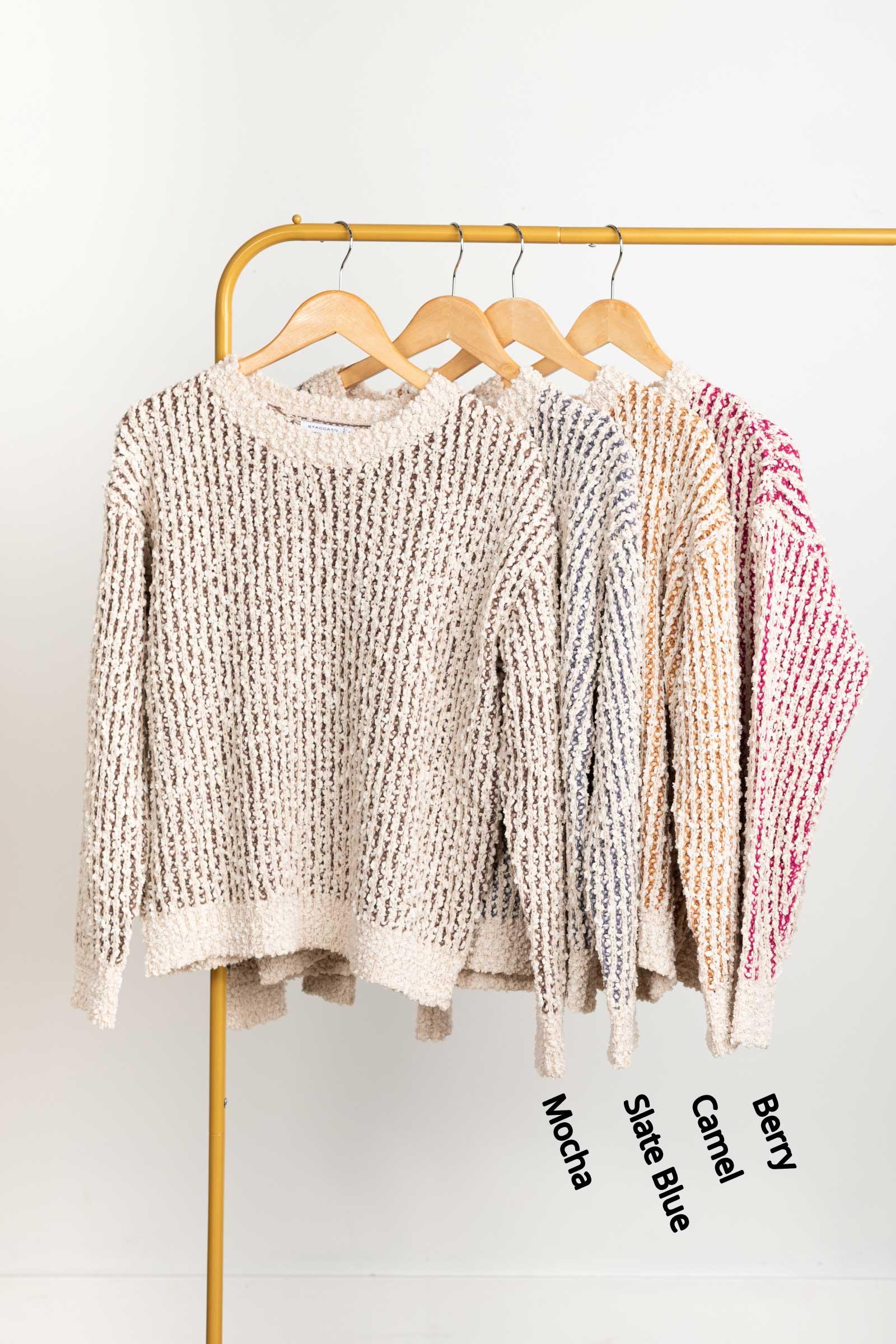 Popcorn Pullover Sweater Product Image