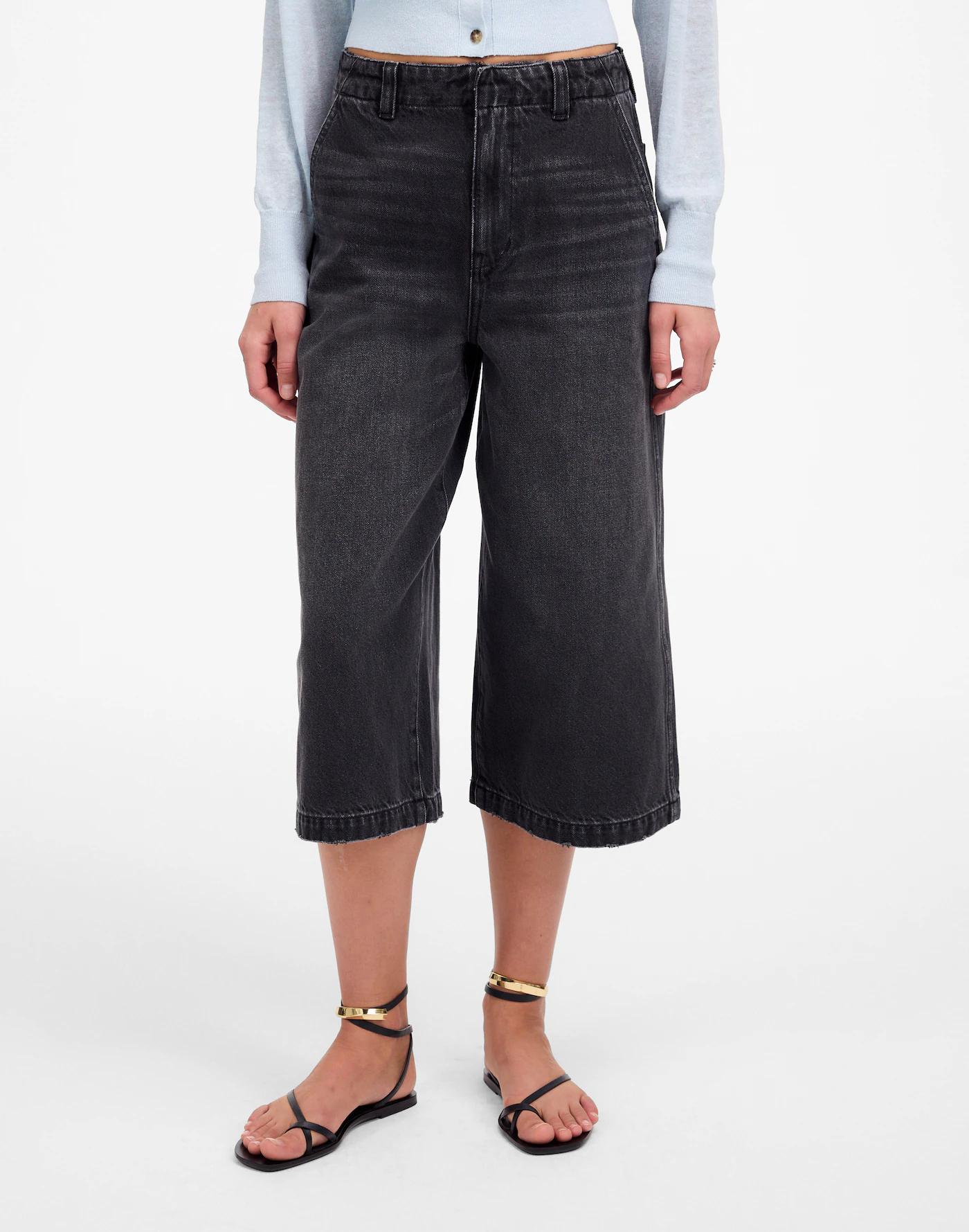 Denim Culottes Product Image