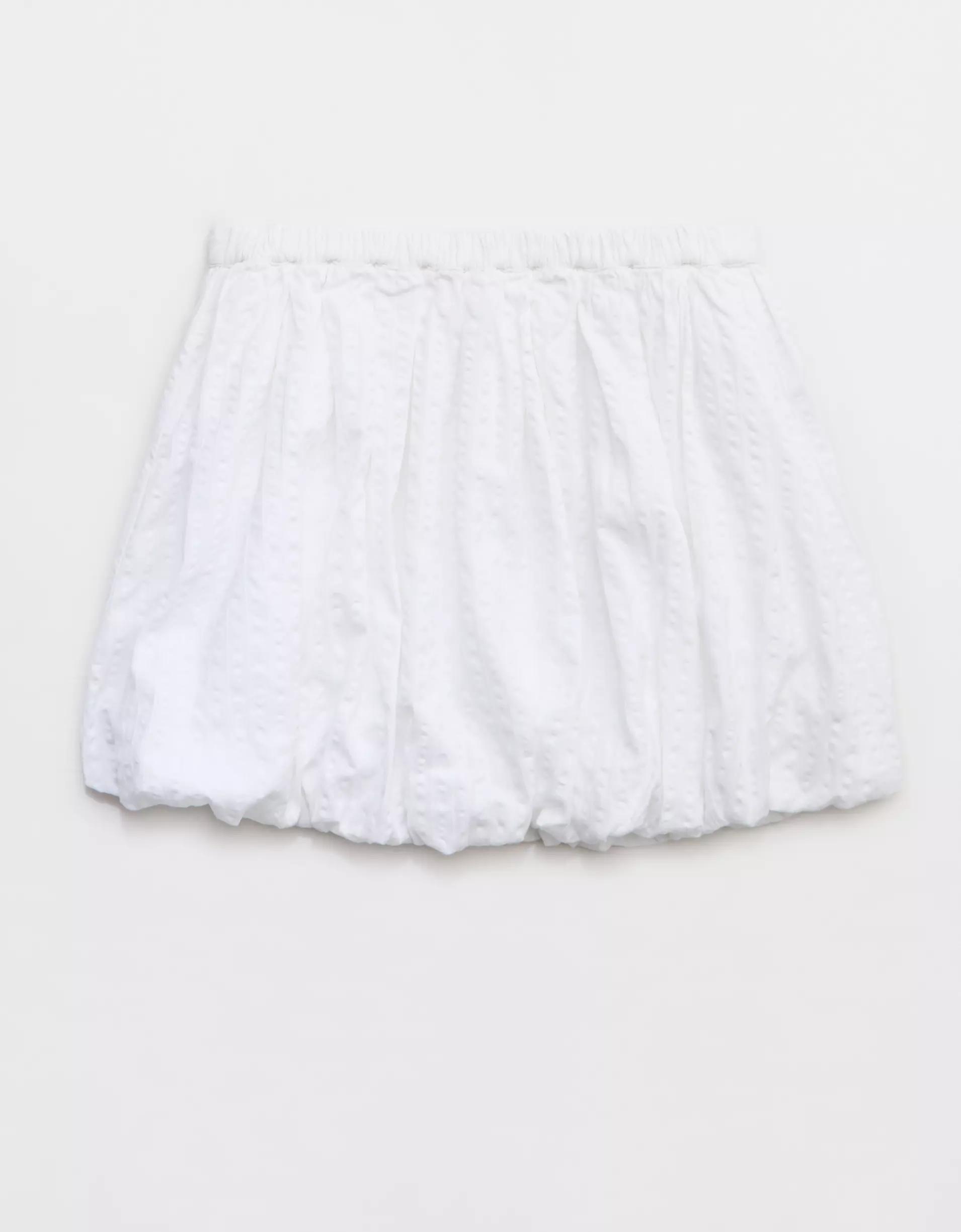 Aerie Seersucker Bubble Mini Skirt Women's Product Image