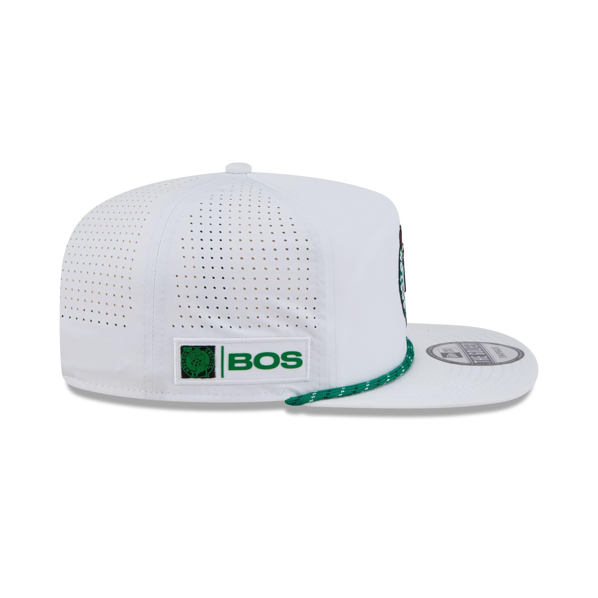 Boston Celtics Optic White Performance Rope Golfer Hat Male Product Image