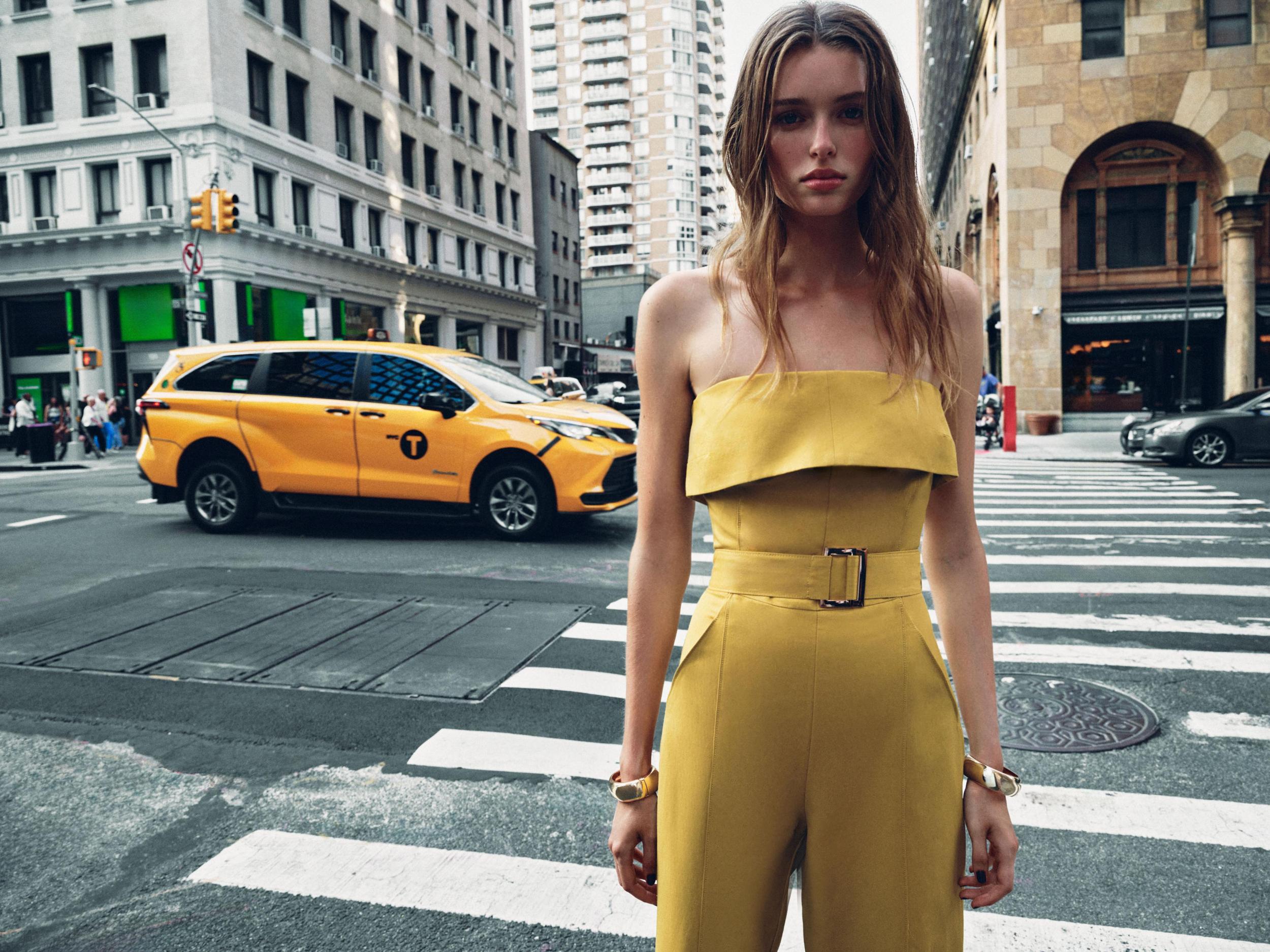 STRAPLESS LONG JUMPSUIT Product Image