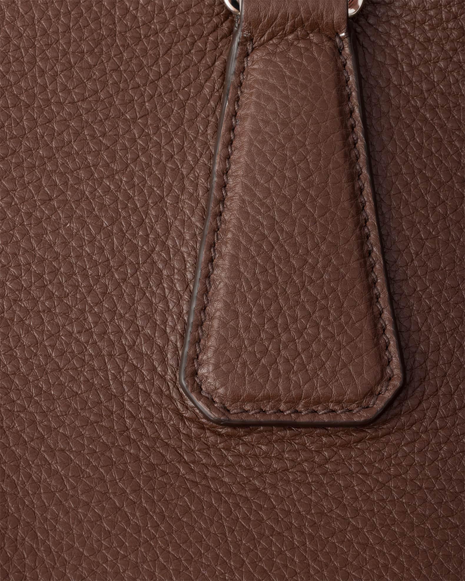 Triangle Leather Duffle Bag Product Image