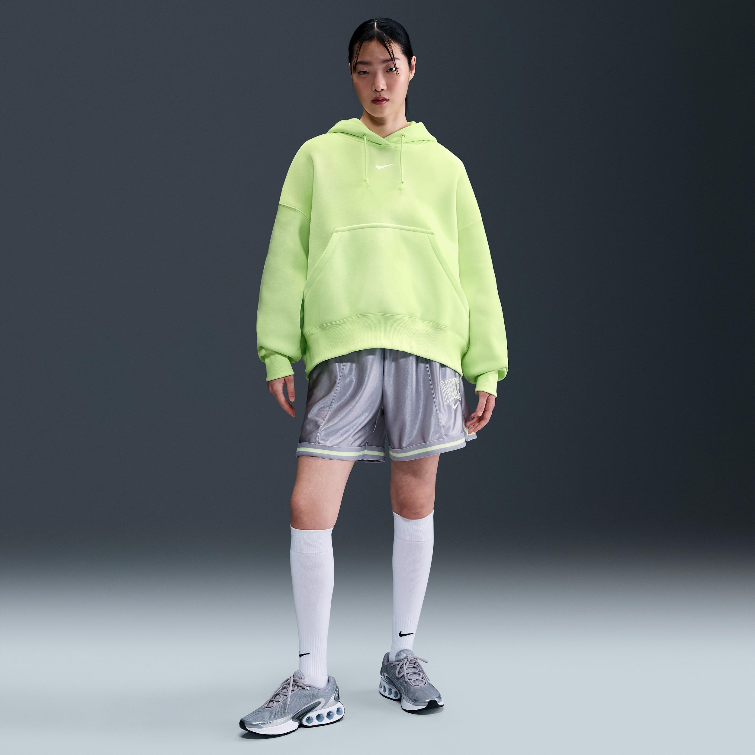 Womens Nike Sportswear Phoenix Fleece Over-Oversized Pullover Hoodie | DQ5858-360 Product Image