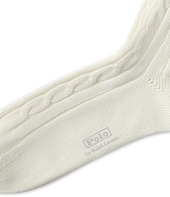 Polo Ralph Lauren Cricket Cable Crew Socks Product Image