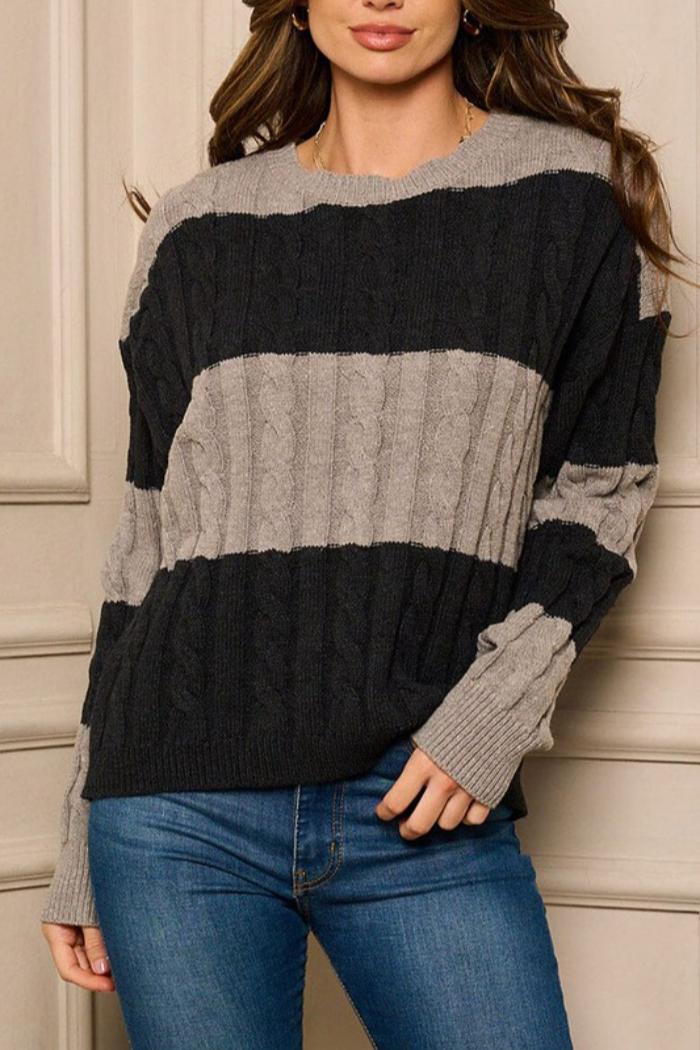 Color Block Sweater Product Image