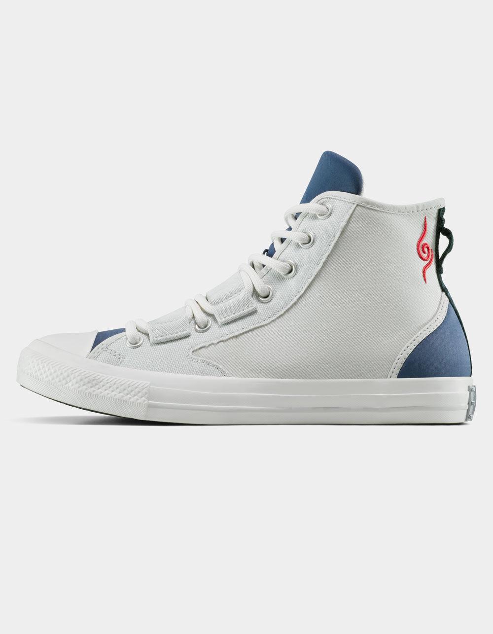 CONVERSE x Naruto Shippuden Kakashi Chuck Taylor All Star High Top Shoes - GRY/NVY Product Image