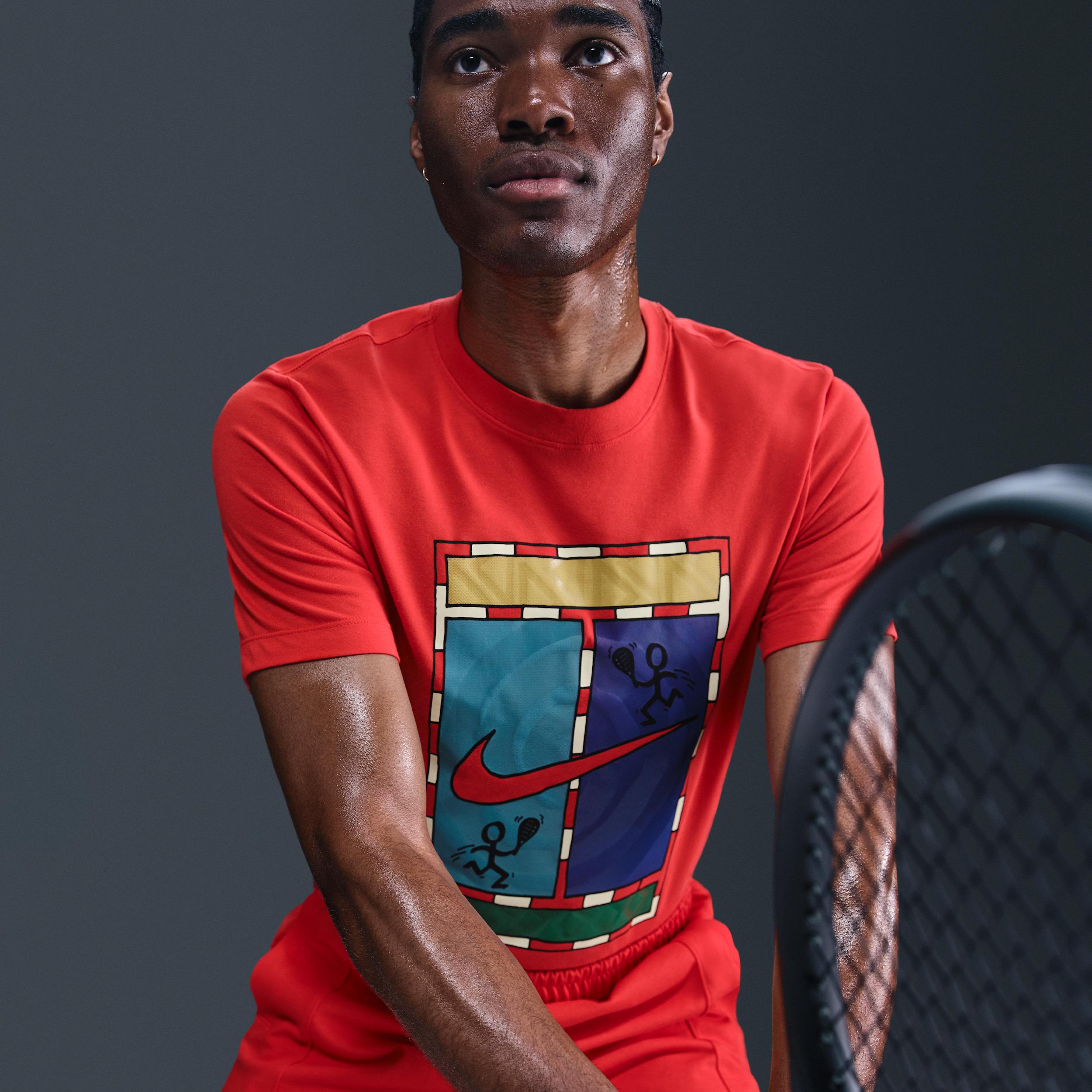 Nike Men's Court Dri-FIT Tennis T-Shirt Product Image