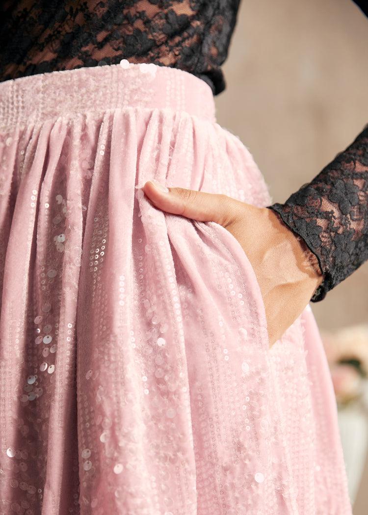 Blush of Dawn Dirndl Skirt Product Image