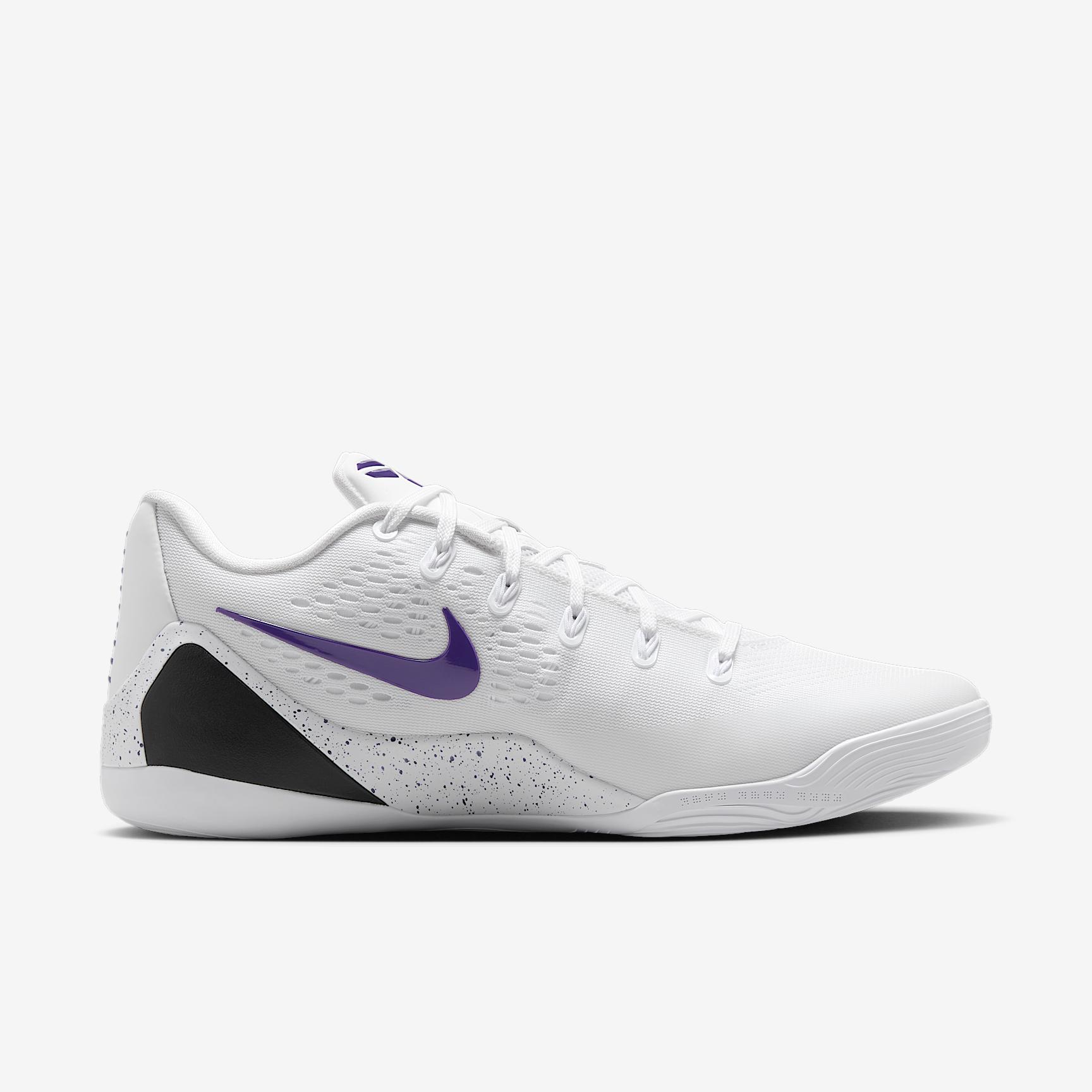 Nike Mens Kobe IX Elite Low EM Protro Basketball Shoes | IH1401-100 Product Image