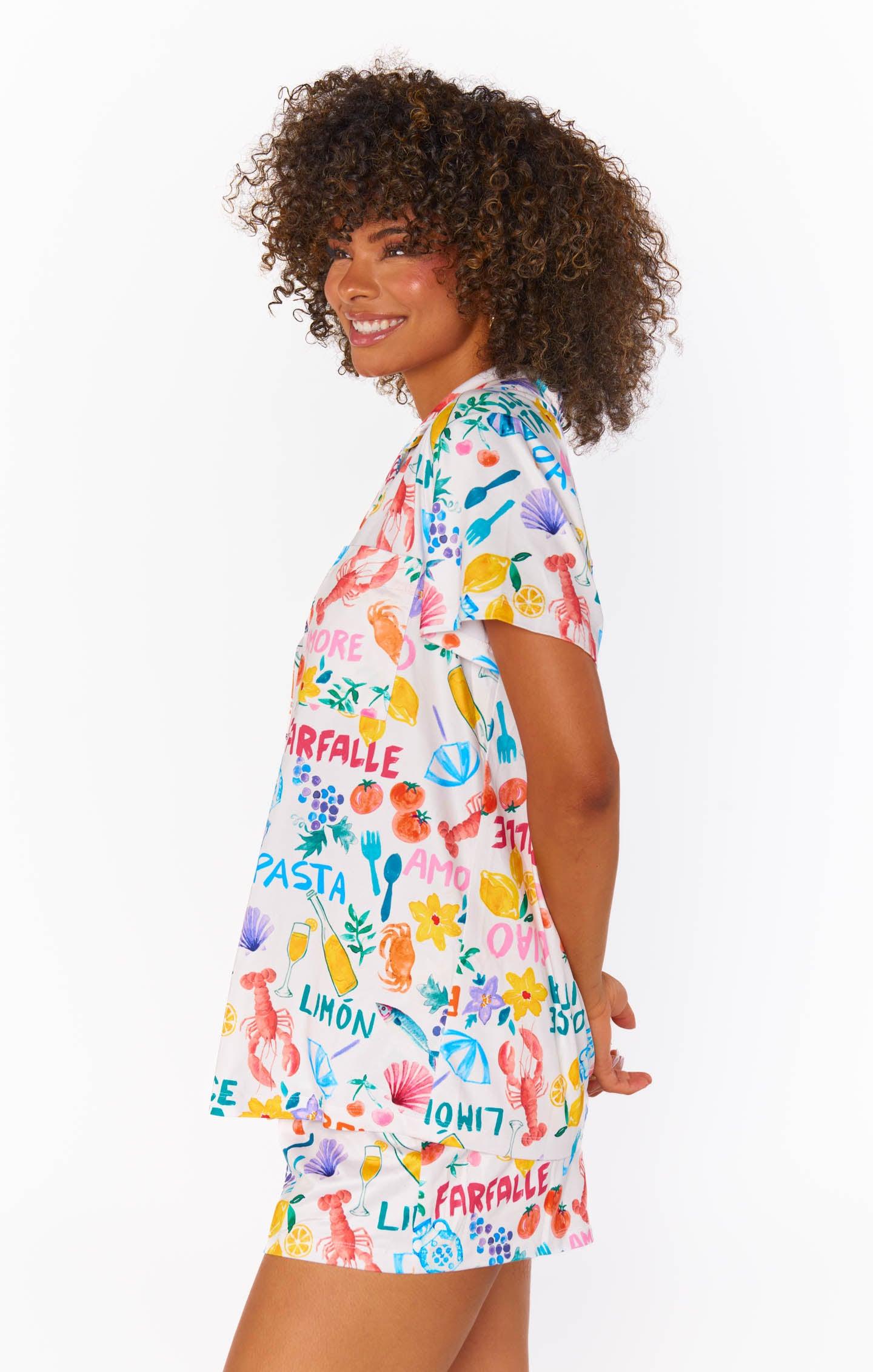 Sunday Morning PJ Set ~ Italian Picnic Jersey Product Image