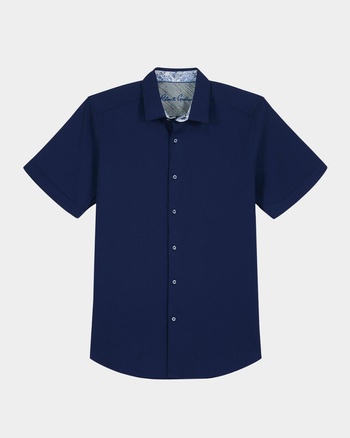 Mens Thresher Seersucker Short-Sleeve Shirt Product Image
