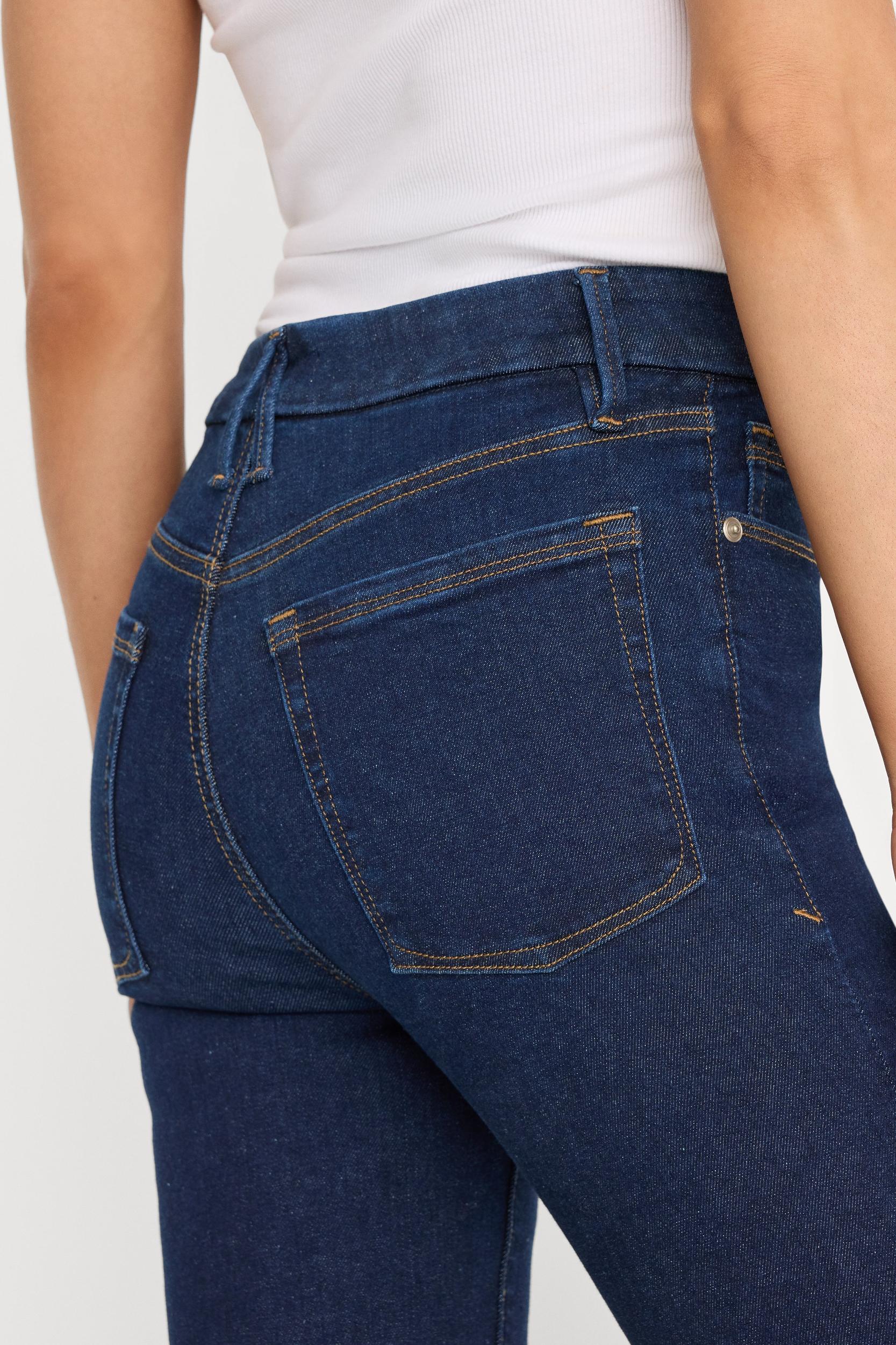 GOOD LEGS STRAIGHT JEANS LONG | DEEPBLUE04 Product Image