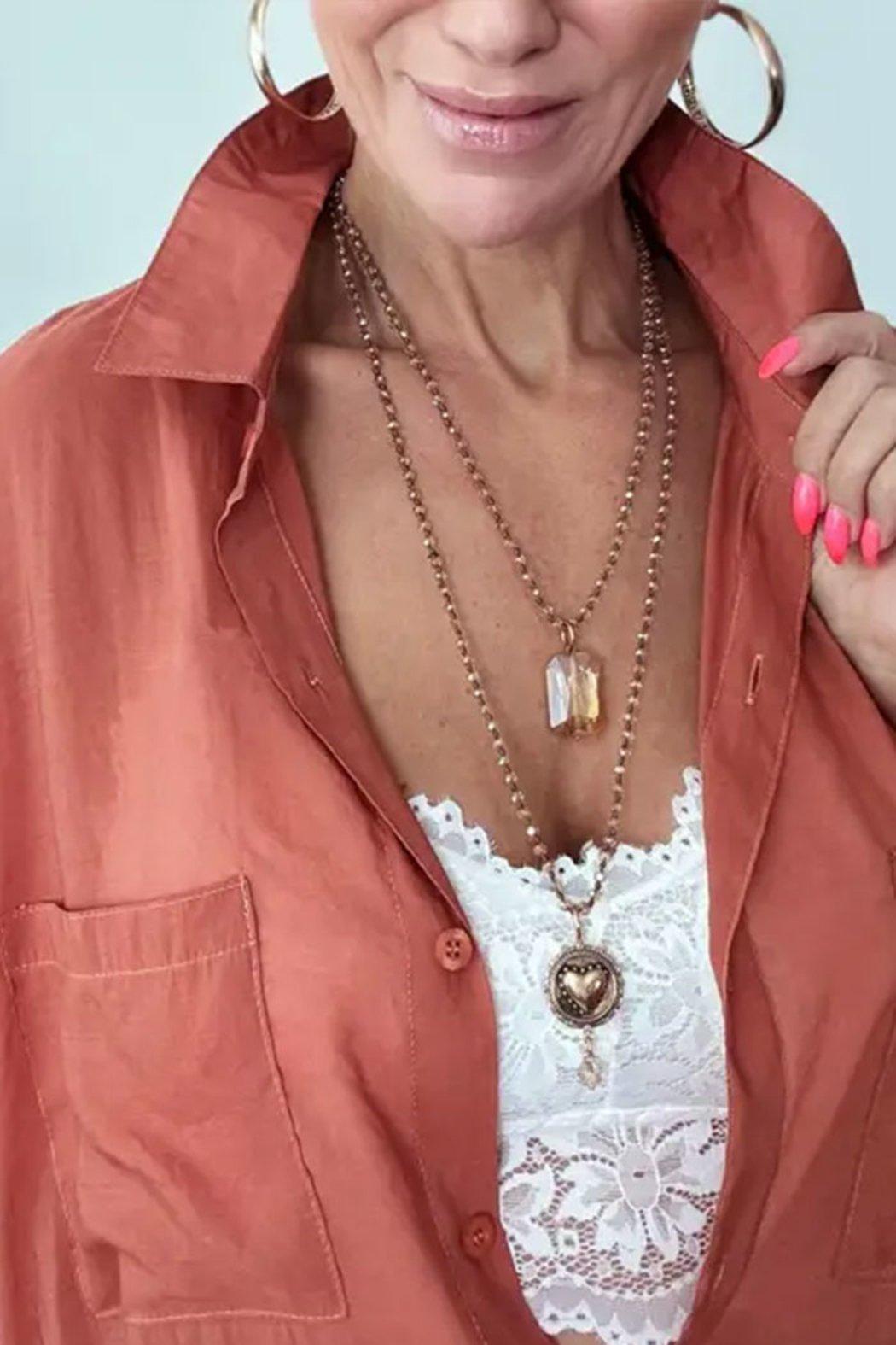 Heart Necklace Layering Bundle Product Image