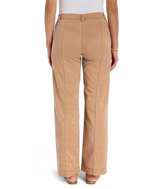 NIC + ZOE Cotton Sateen Wide Leg Pants Product Image