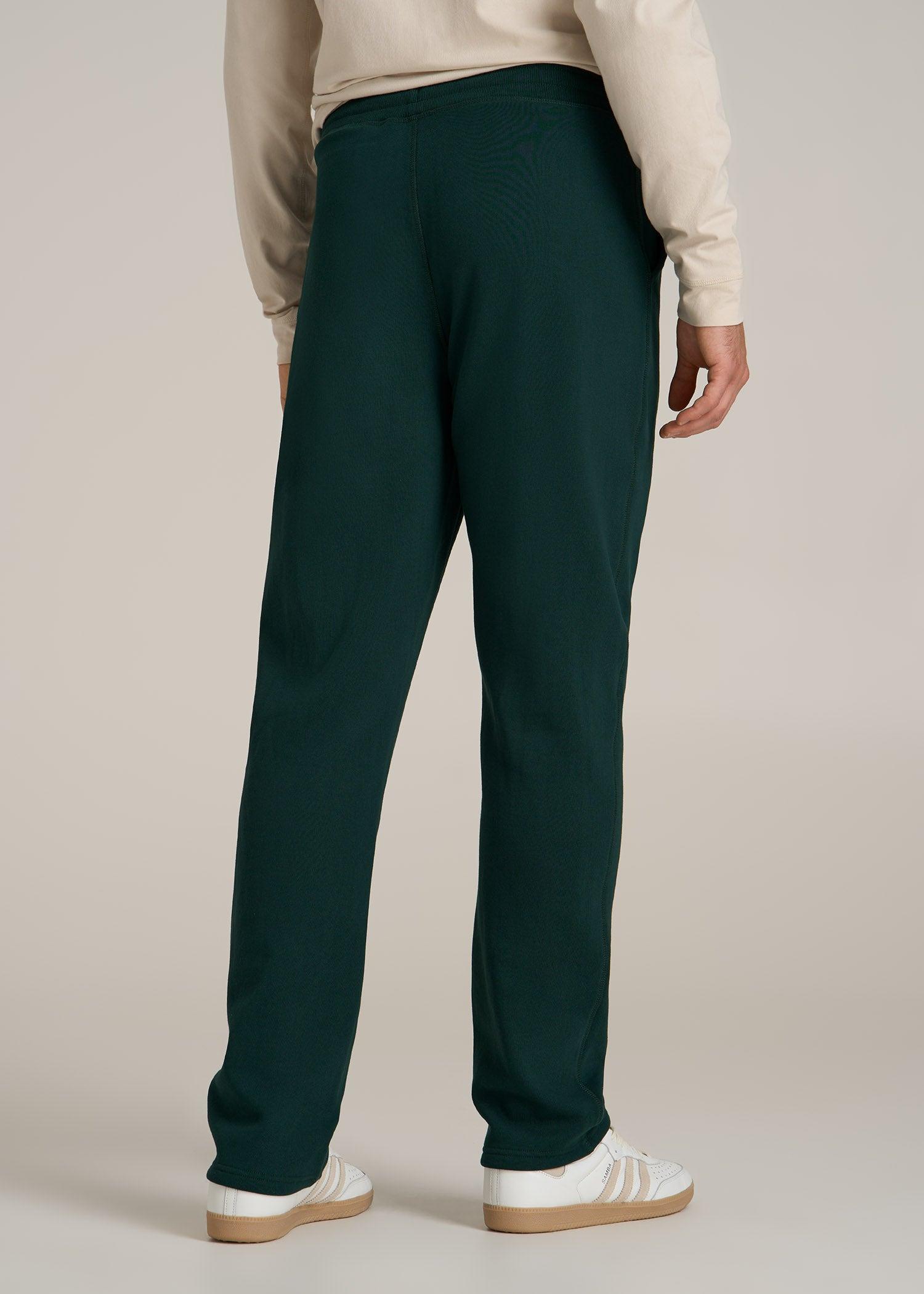 Wearever 2.0 Fleece Straight Leg Sweatpants for Tall Men in Rain Forest Product Image