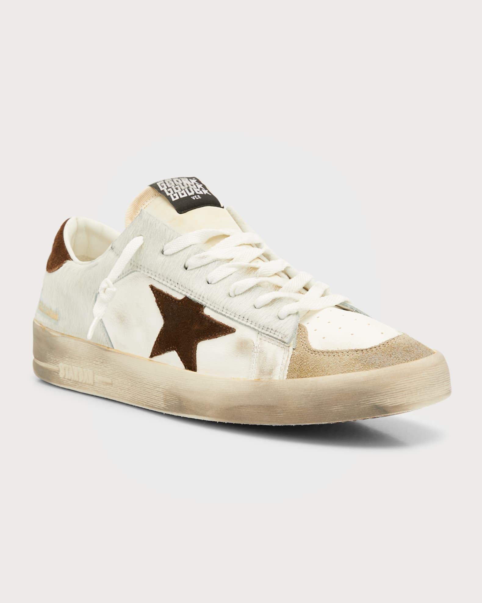Men's Stardan Leather Low-Top Sneakers Product Image