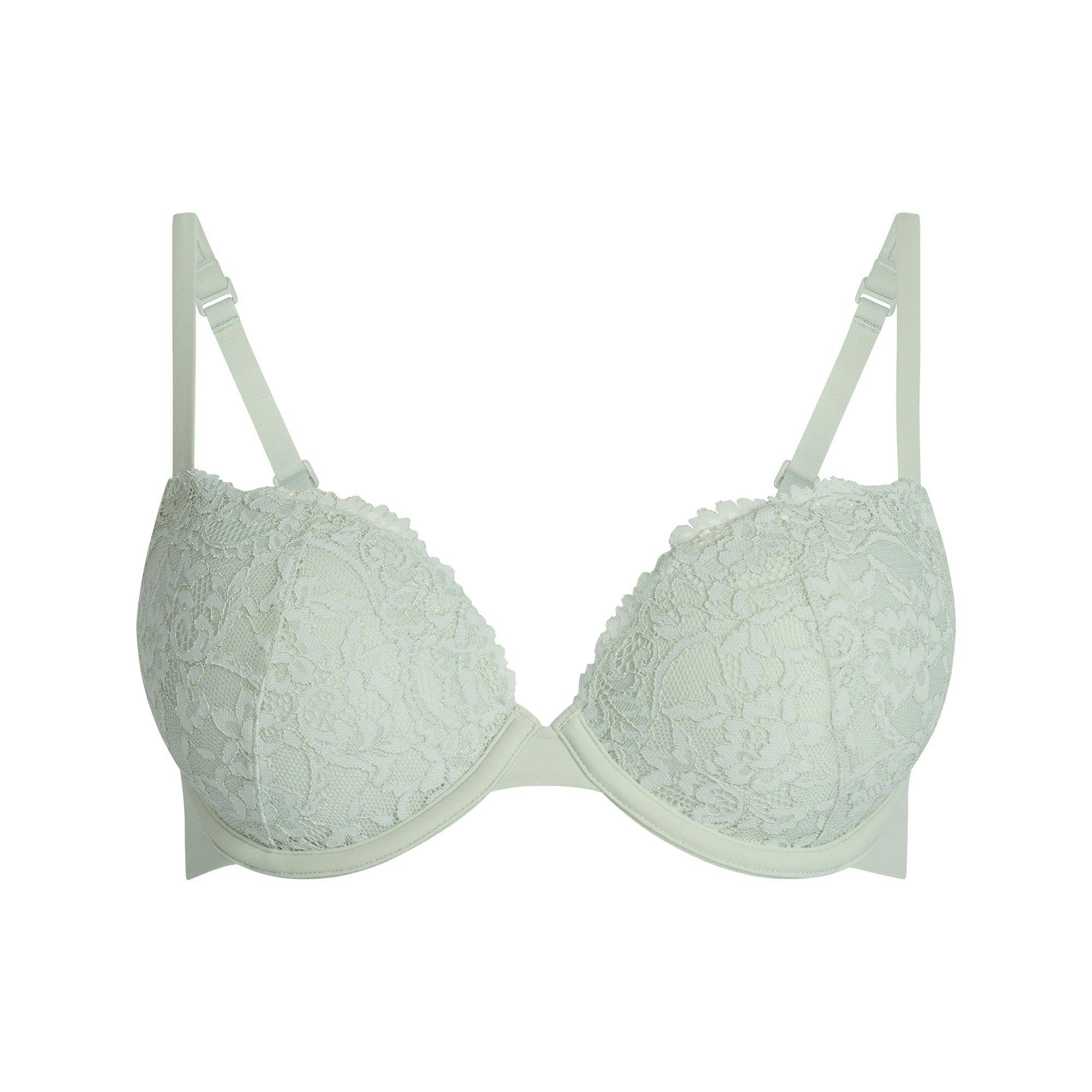 FITS EVERYBODY LACE PUSH-UP BRA | SPEARMINT Product Image