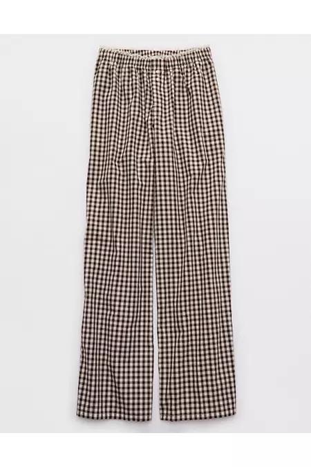 Aerie Off-Duty Poplin Trouser PJ Women's Product Image