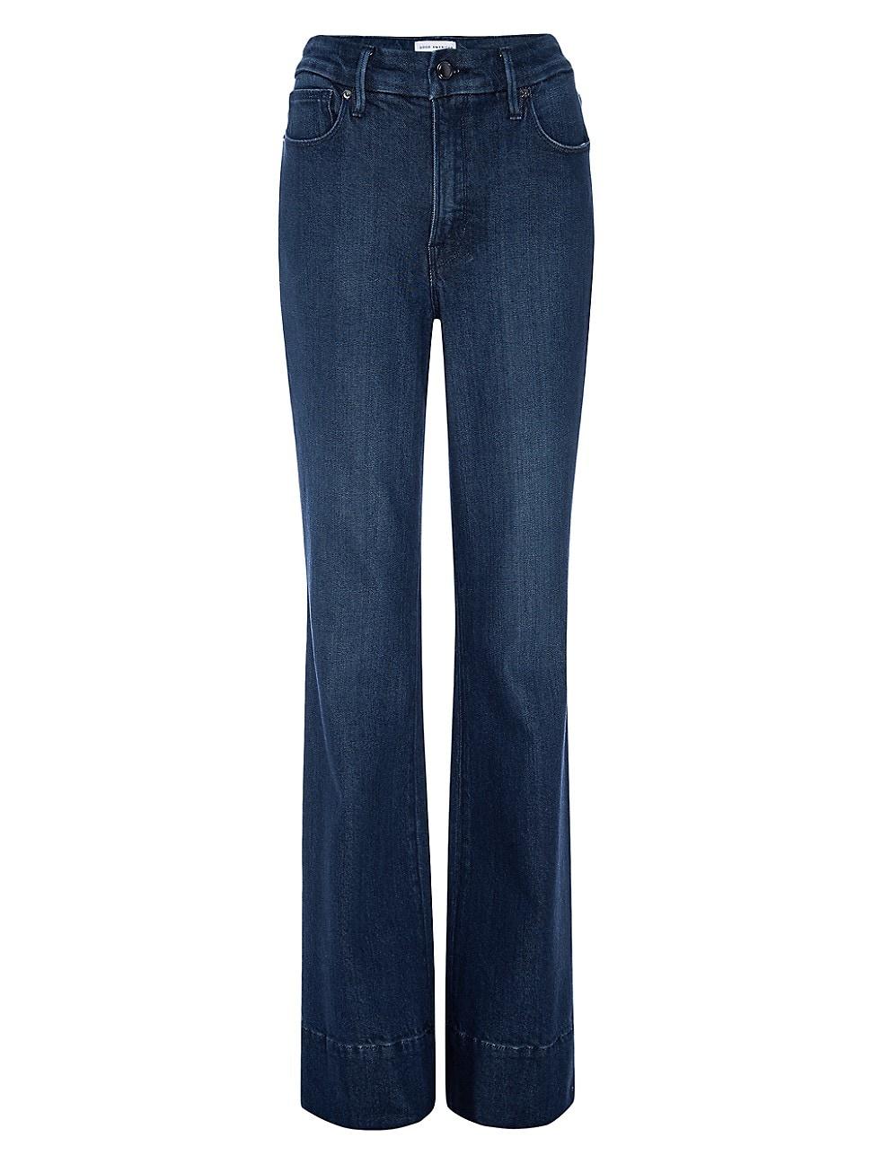 Womens Soft Tech Good Classic Boot-Cut Stretch Jeans Product Image