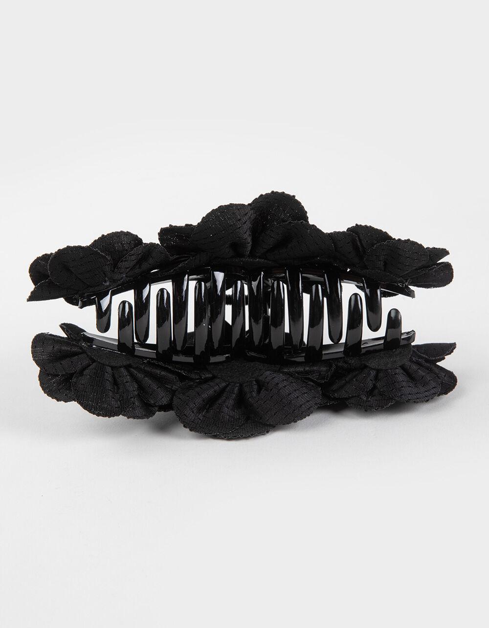 FULL TILT Floral Claw Clip - BLACK Product Image
