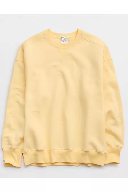 OFFLINE By Aerie Cloud Fleece Oversized Crewneck Sweatshirt Women's Product Image