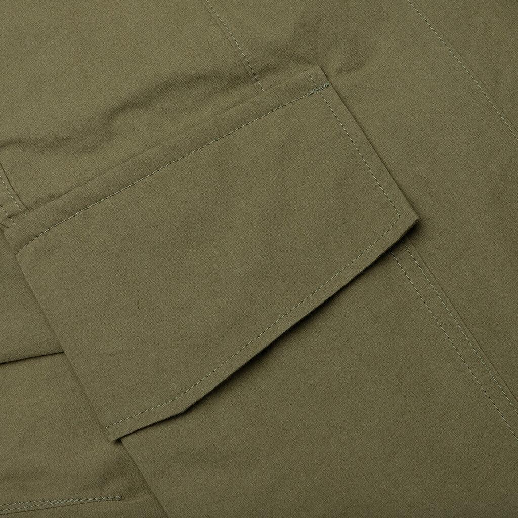 Compact Cotton Cargo Pants - Khaki Male Product Image