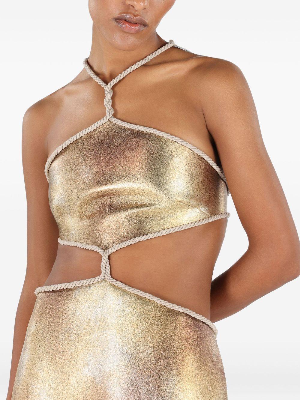 cut-out mini dress Product Image