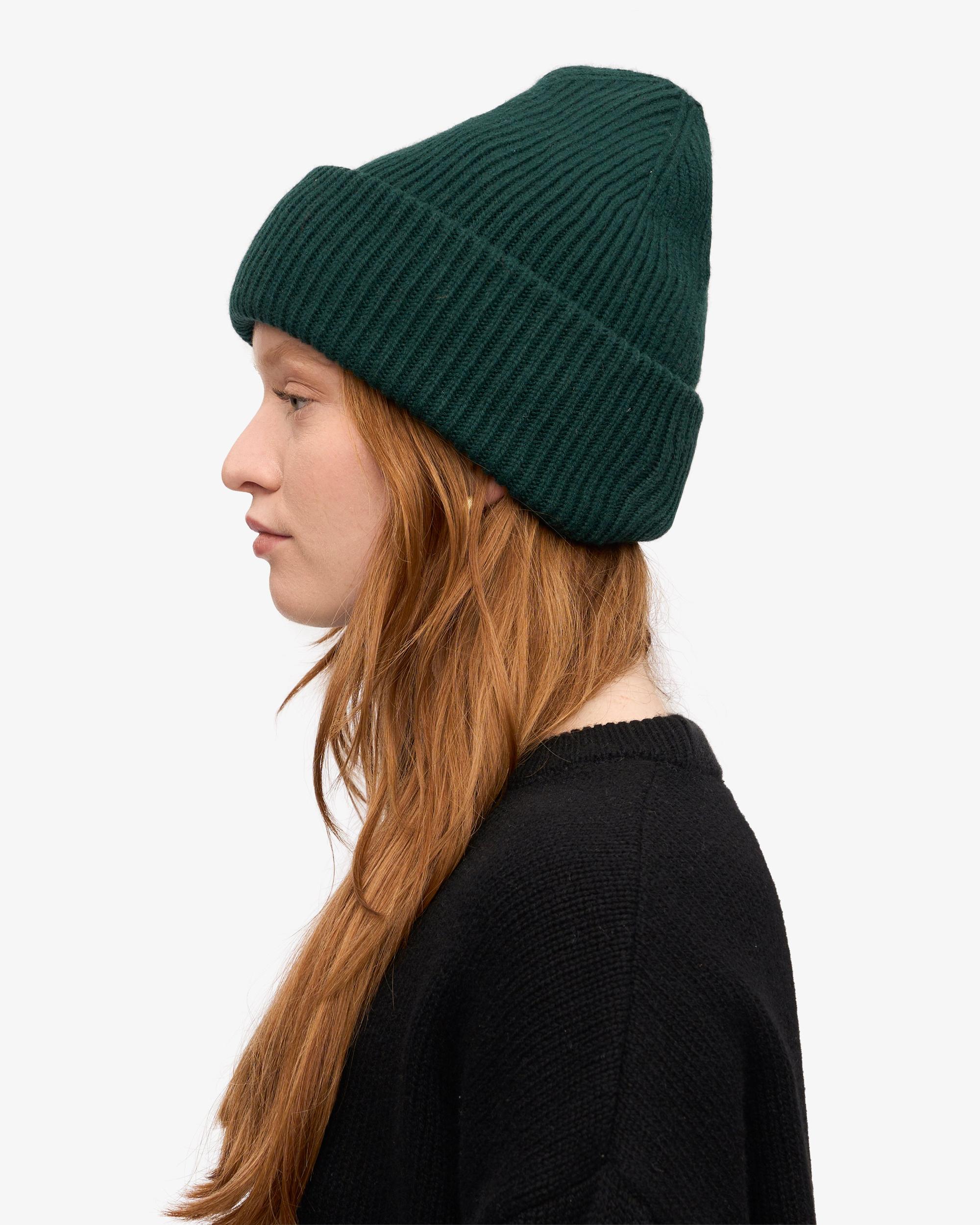 Merino Wool Hat - Marine Blue Product Image