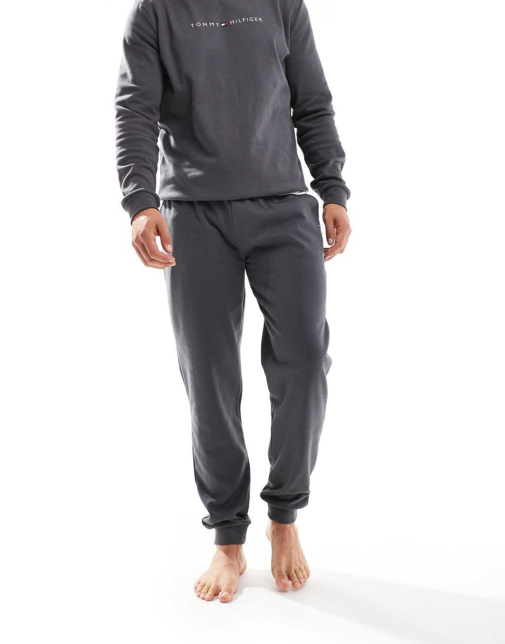 Tommy Hilfiger Original lounge sweatpants in gray Product Image