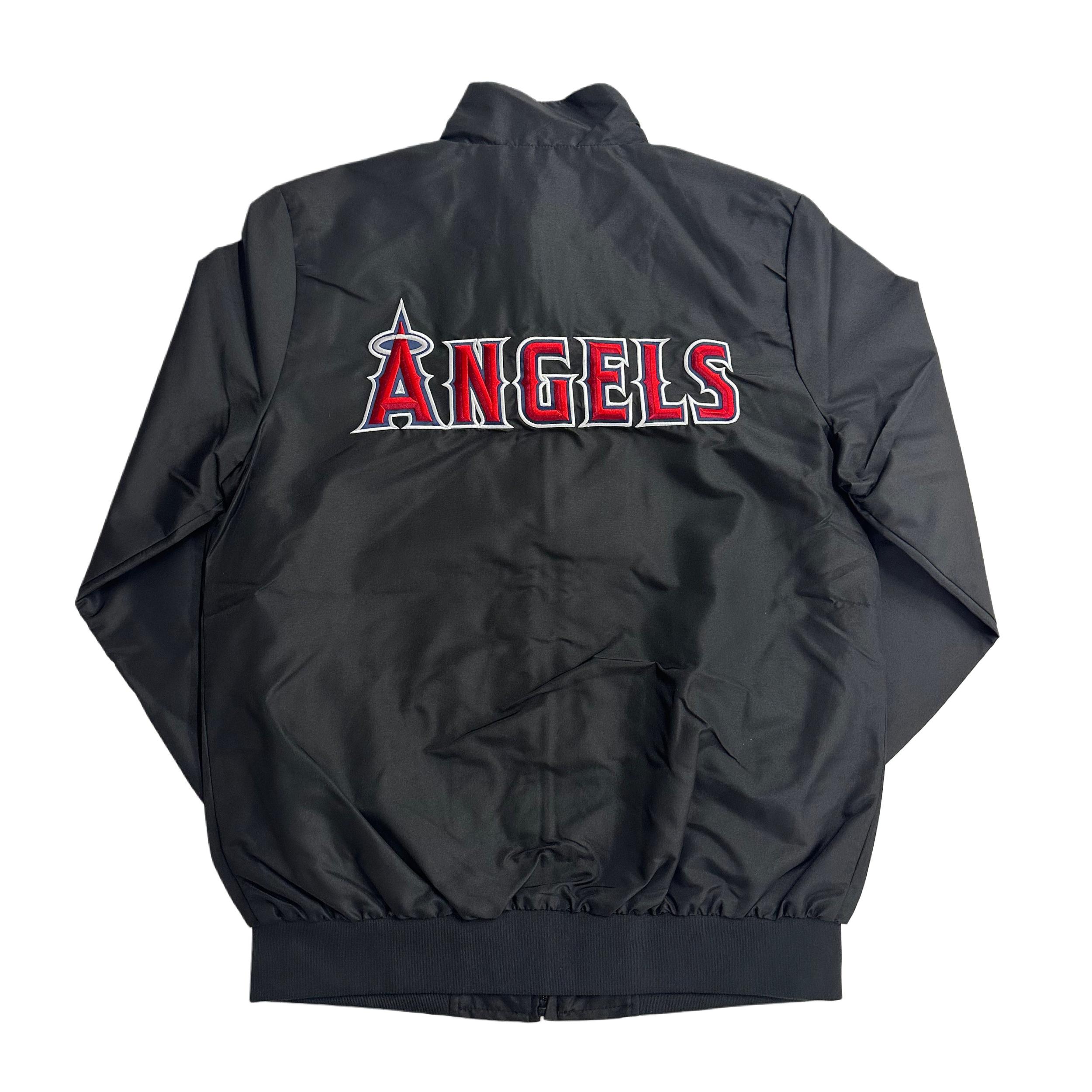 Los Angeles Angels Zip Windbreaker with Left Chest Team Logo Male Product Image